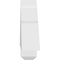 Ekena Millwork Kennewick Architectural Grade PVC Gable Bracket, 48"W x 12"H x 4"D x 6"F, 6/12 Pitch GBP048X12X0406KEN00 - alternate 4